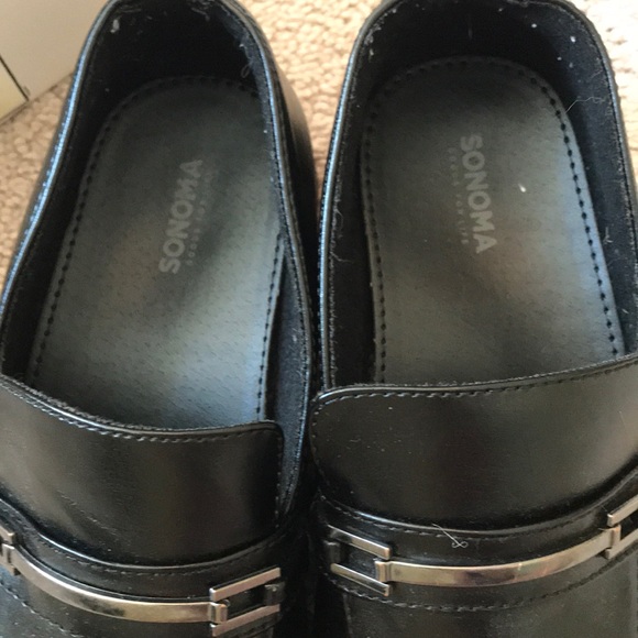 Sonoma boys black dress shoes - Picture 2 of 4